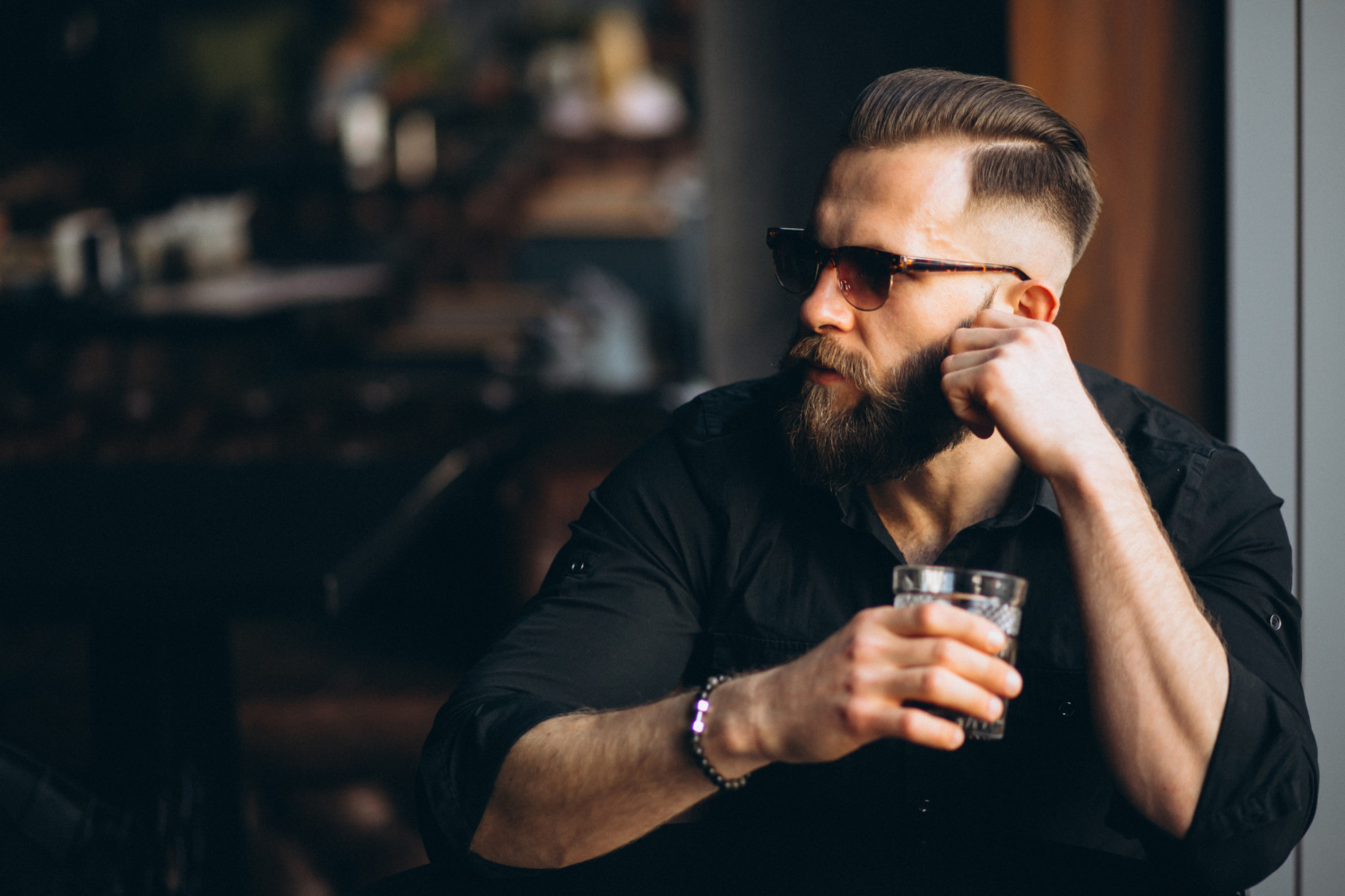 Relaxační zóna barbershopu